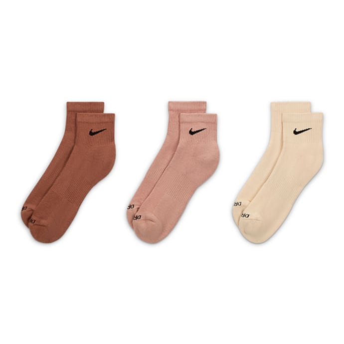 Nike Everyday Plus Cushioned Ankle 3 Pack Socks, product, variation 2