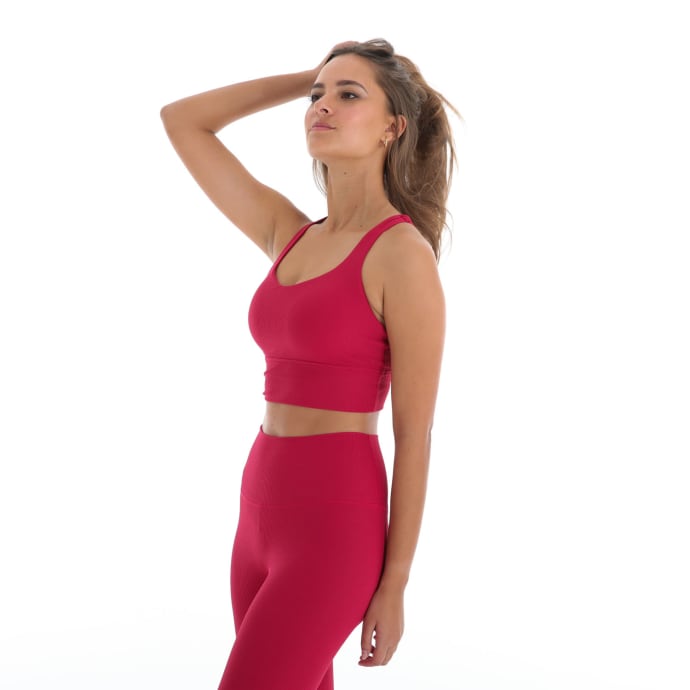 Fit.gymwear Women&#039;s Chakra Rib Gym Crop, product, variation 4