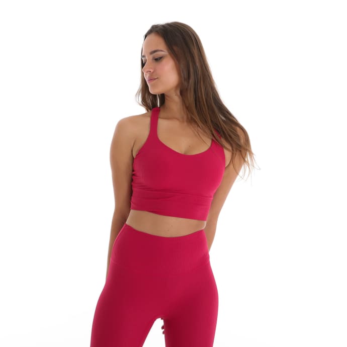 Fit.gymwear Women&#039;s Chakra Rib Gym Crop, product, variation 6
