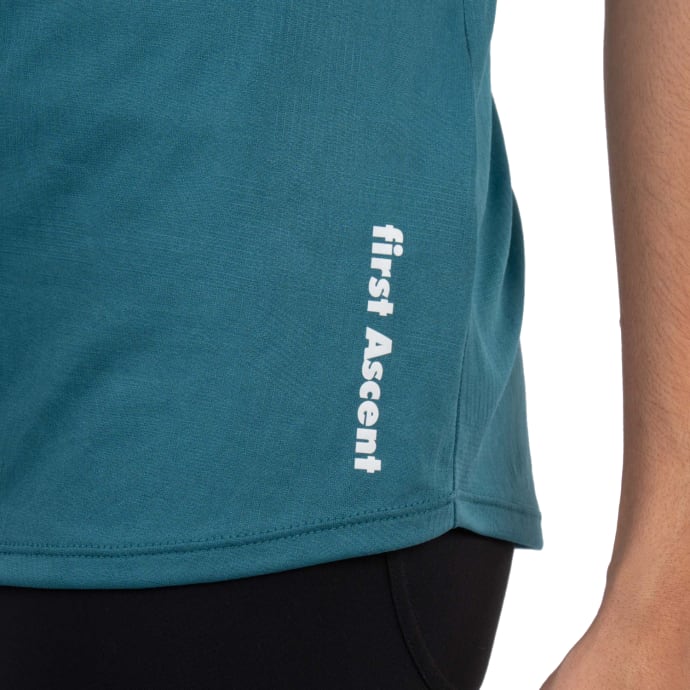 First Ascent Women&#039;s Corefit Longline Running Tee, product, variation 5
