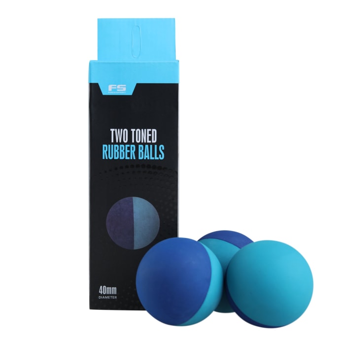 Freesport Two Tone Rubber Ball 3 pack, product, variation 1