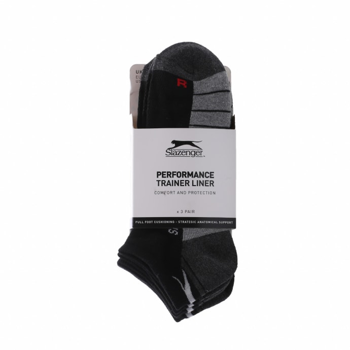 Slazenger 3 Pack Trainer Socks Size 7-11, product, variation 2