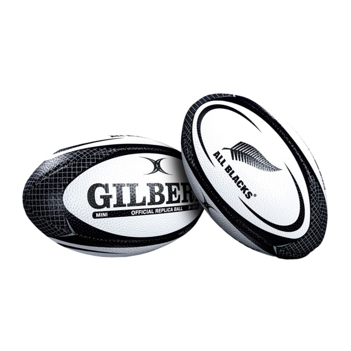 Gilbert All Blacks Mini Replica Rugby Ball, product, variation 1