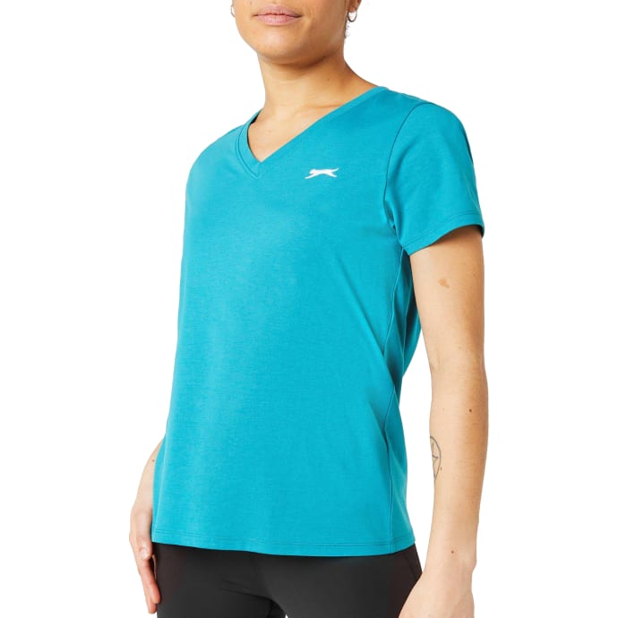 Slazenger Women&#039;s V Neck Tee, product, variation 1