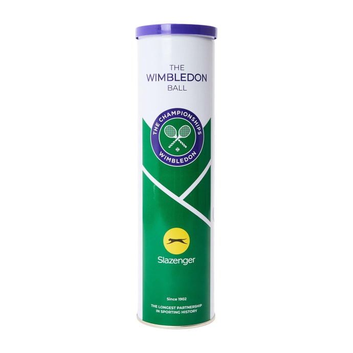 Slazenger Wimbledon Tennis Balls (4-ball Tin), product, variation 1