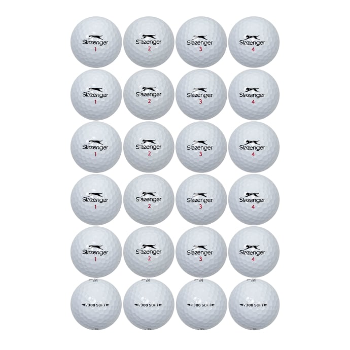 Slazenger V Series Soft 24 Pack Golf Balls, product, variation 3