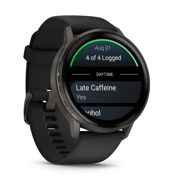 Garmin Venu 4 45mm Premium GPS Smartwatch - Black, product, variation 13