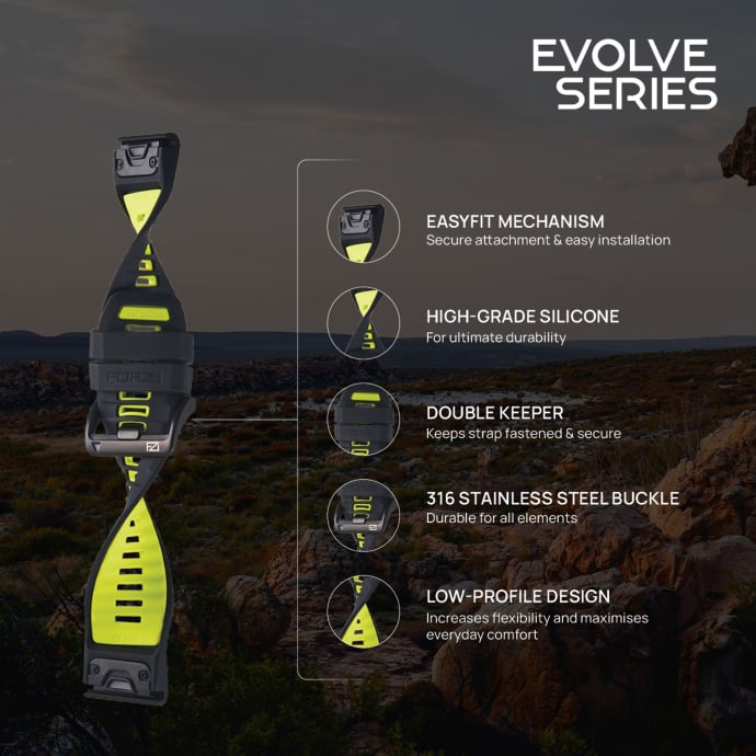 FORZA Elite 26mm Easyfit Evolve Strap, product, variation 11