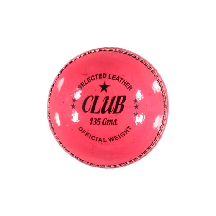 Headstart Pink Leather Two Piece Cricket Ball 135g, product, variation 1