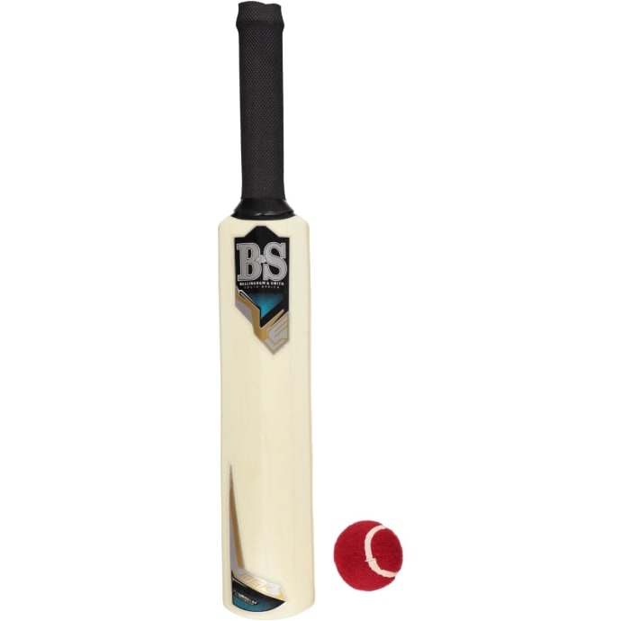 B&amp;S Midi Cricket Bat &amp; Ball, product, variation 1