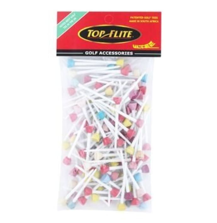 Topflite Ultees-Super Long 100 Pack Golf Tee, product, variation 1