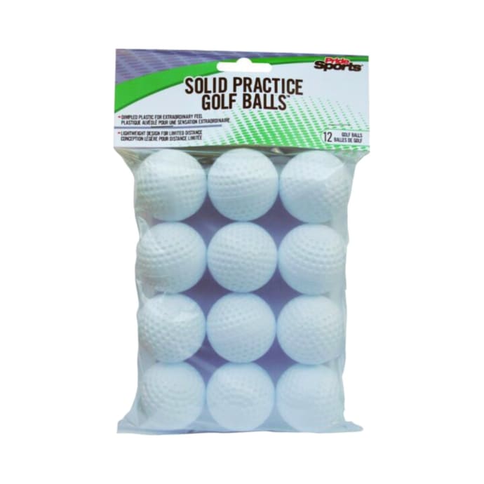 Pride1 2 pack Practise Golf Balls, product, variation 1