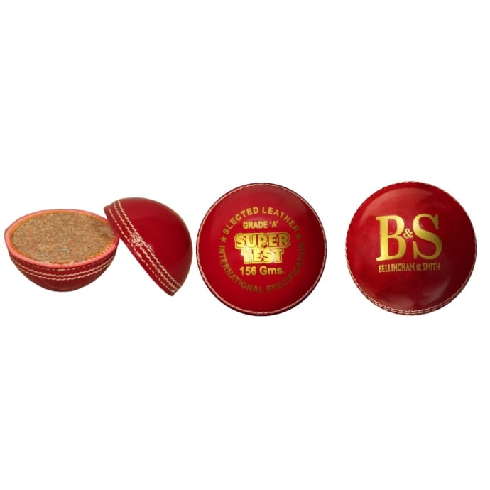 Bellingham &amp; Smith 4 Piece Super Test Cricket Ball, product, variation 4