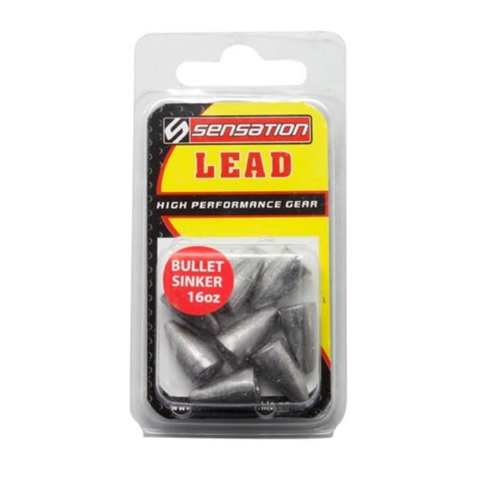 Sensation Worm Bullet Lead Sinker 1.8g 12p/p, product, variation 1