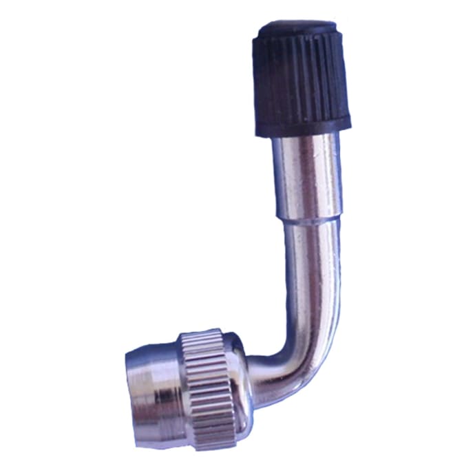 Weldtite Shrader 90 degree bend valve extension, product, variation 1