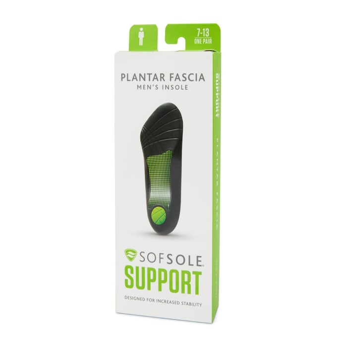 SofSole Plantar Faciitis Men&#039;s Insole, product, variation 1