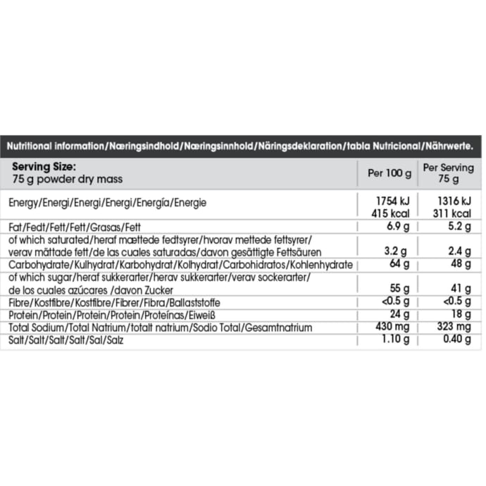 32Gi Chocolate Recover Protein Sports Drink Sachet 75g, product, variation 2