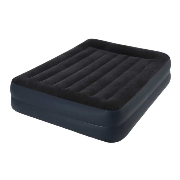 Intex Queen Pillow Rest Raised Airbed W/Fiber-Tech &amp; Built in Pump, product, variation 1