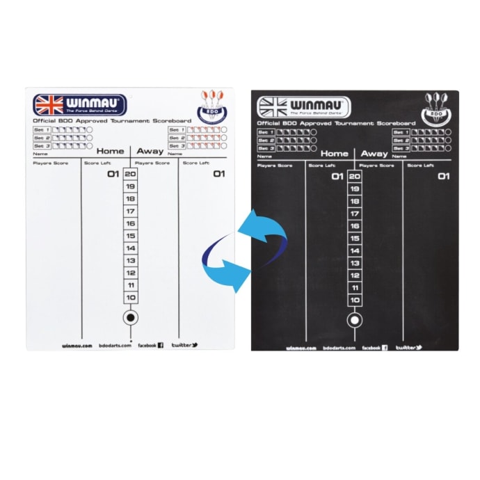 Winmau Dry Wipe Scoreboard, product, variation 1