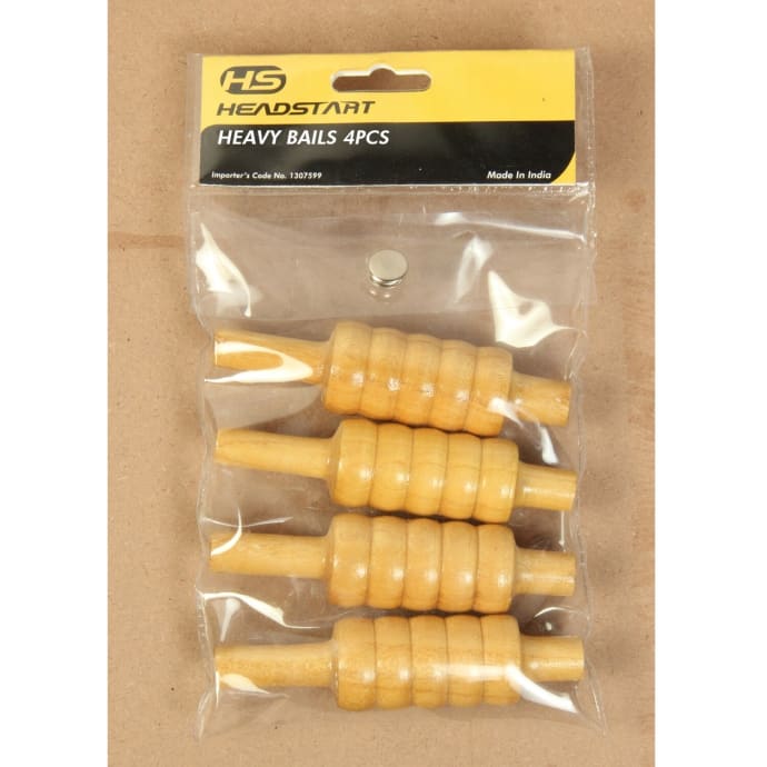 Headstart Cricket Bails Heavy - Set of 4, product, variation 2