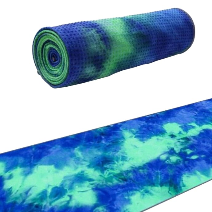 OTG Tie Dye Non- Slip Yoga Towel, product, variation 1