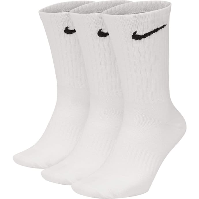 Nike 3-Pack Everyday Lightweight Crew White Socks, product, variation 2