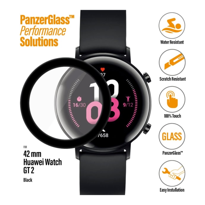 PanzerGlass Huawei GT 2/3 42mm Screen Protector, product, variation 1