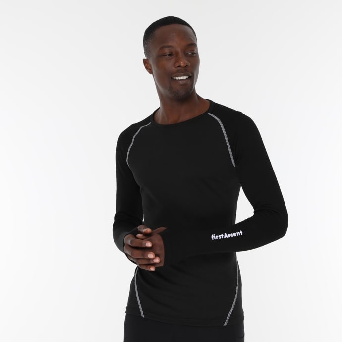 First Ascent Men&#039;s Polypropylene Long Sleeve, product, variation 2