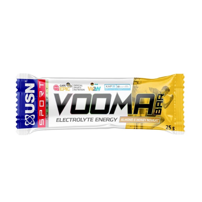 USN Vooma Energy Bar Almond &amp; Honey Nougat 25g, product, variation 1