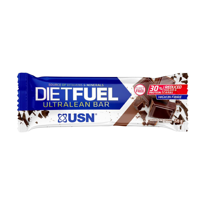 USN Diet Fuel Ultralean Choc Cream Bar 50g, product, variation 1