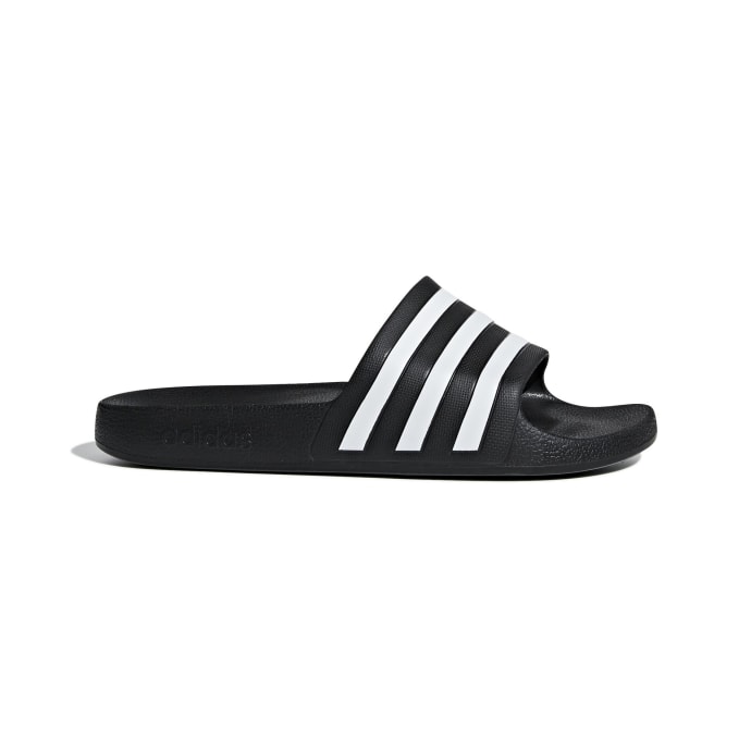 adidas Women&#039;s Adilette Aqua Black Sandals, product, variation 2