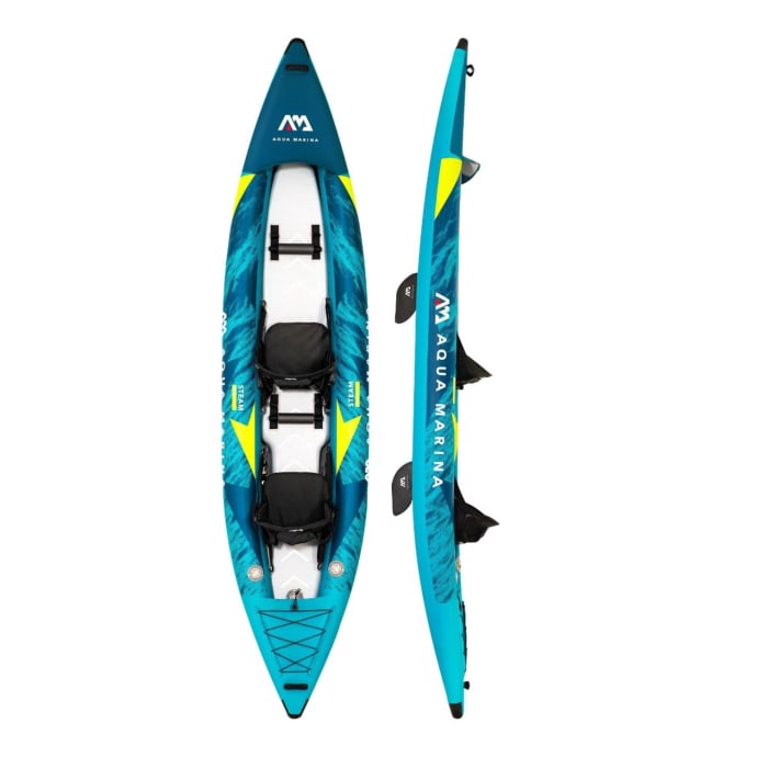 Aqua Marina Steam 412 13&#039;6&quot; Double Inflatable Kayak, product, variation 1