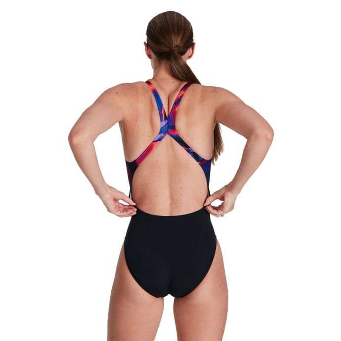 Speedo Women&#039;s Placement Digital Powerback 1 Piece, product, variation 4