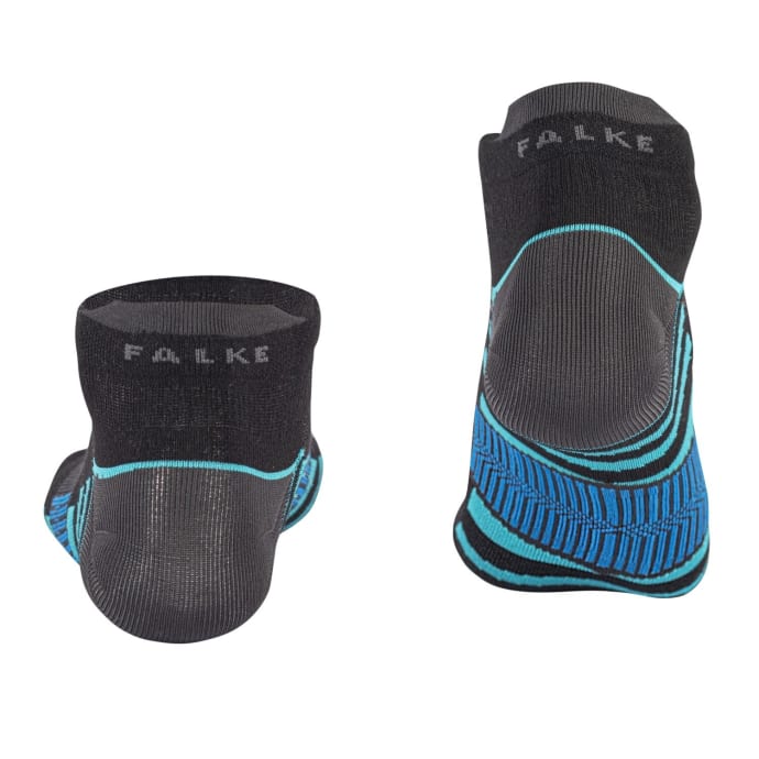 Falke Hidden Dry Lite Black Socks, product, variation 2