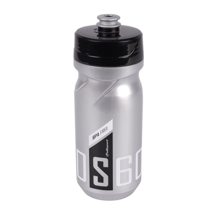 Polisport S600 Silver 600ml Water Bottle, product, variation 1