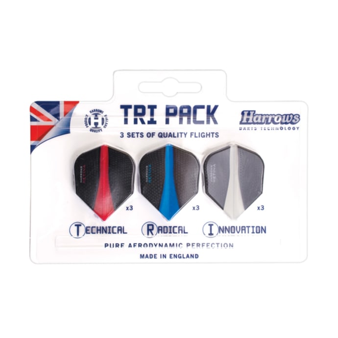 Harrows Tri-Pack Retina Flights, product, variation 1