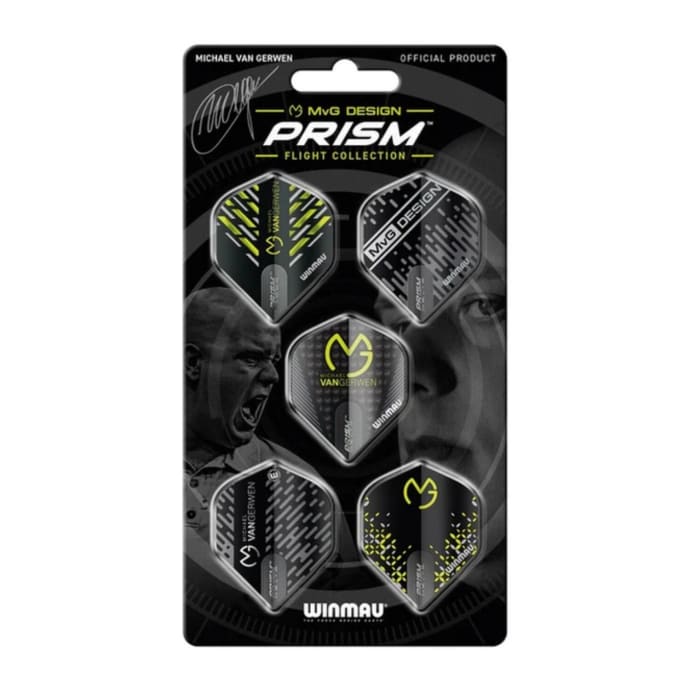 Winmau MvG Prism Flight Collection, product, variation 1