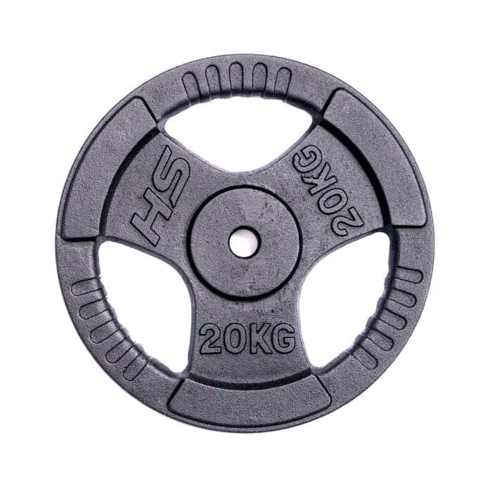 HS Fitness 20kg 30mm Grip Plate, product, variation 1