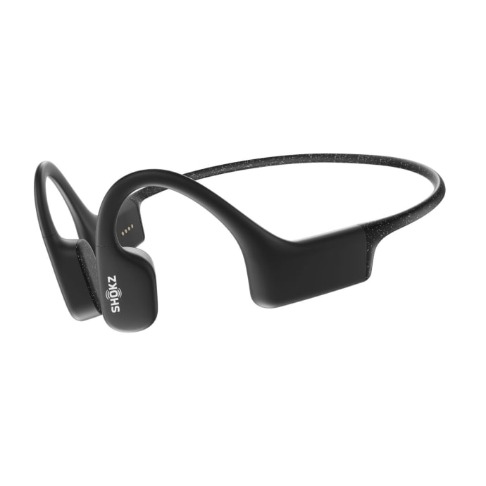 Shokz OpenSwim Bone Conduction Swimming MP3 Player Headphones, product, variation 1