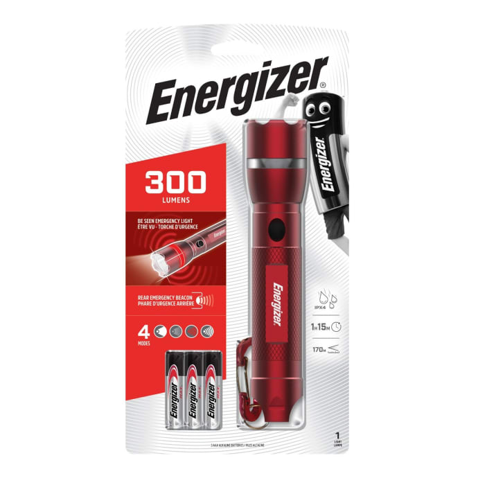 Energizer Emergency Metal Light 300 Lumens, product, variation 1