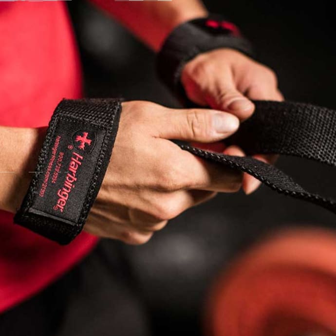 Harbinger Padded Cotton Lifting Straps, product, variation 2