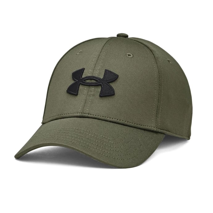 Under Armour Men&#039;s Blitzing STR Marine OD Green/Black Cap, product, variation 1