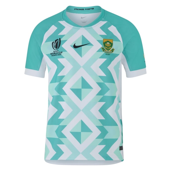 Springboks Men&#039;s Away 2023 RWC Stadium Jersey, product, variation 1