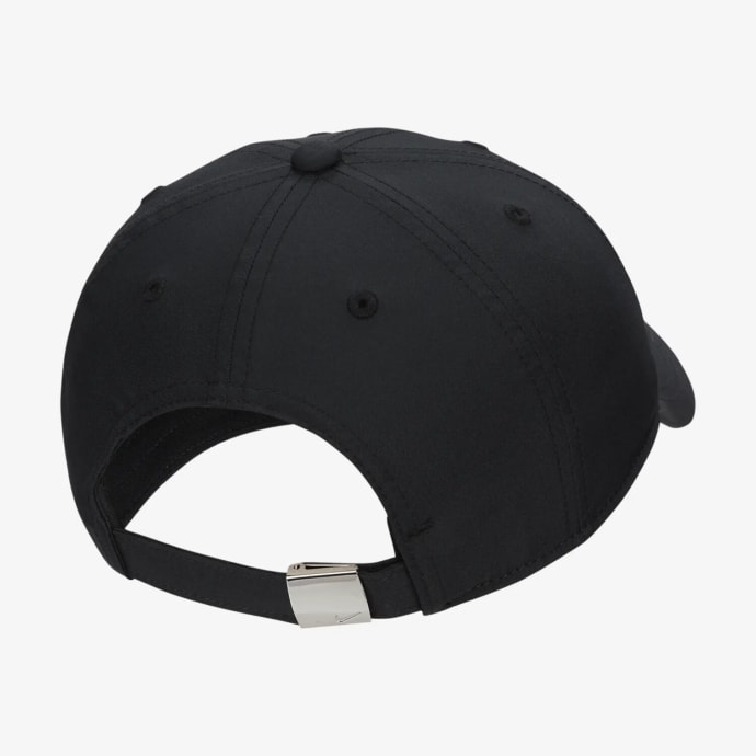 Nike Junior Adjustable Metal Swoosh Black Club Cap, product, variation 2