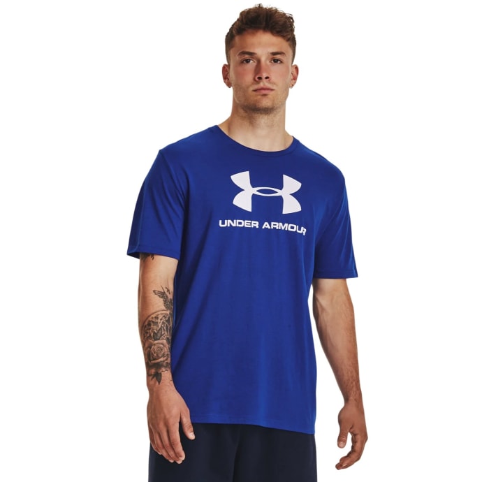 Under Armour Men&#039;s Sportsyle Logo Short Sleeve Tee, product, variation 1