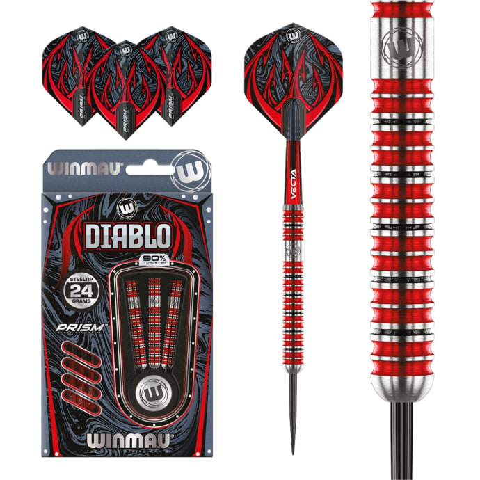 Winmau Diablo 90% Tungsten Darts, product, variation 1