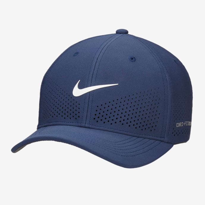 Nike Dri-FITAerobill Perforated Rise Midnight Navy Cap, product, variation 1