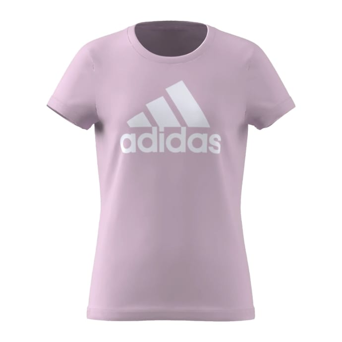 adidas Girls Essential Big Logo Tee, product, variation 1