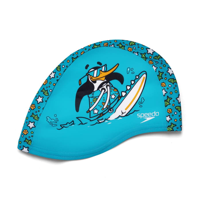 Speedo Junior Printed Polyester Cap, product, variation 2