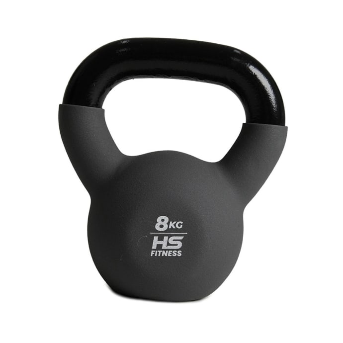 HS Fitness 8kg Neoprene Kettlebell, product, variation 1